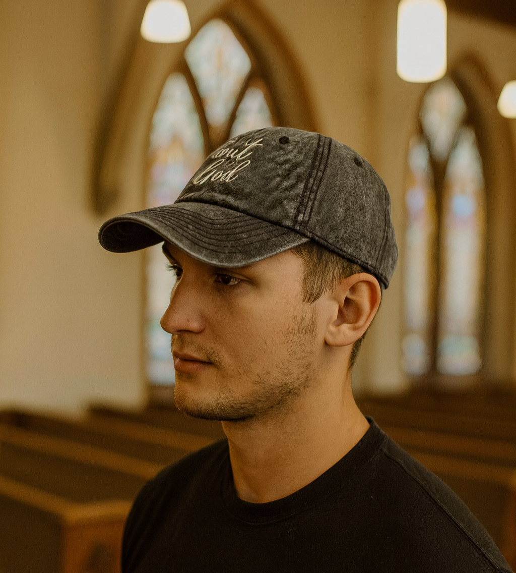 Embroidered But God Cotton Baseball Cap, God Washed Hat, Christian Embroidered Dad Hat, Religious Hat, Bible Verse Cap, Christian Gift For Her, Him LAFH18